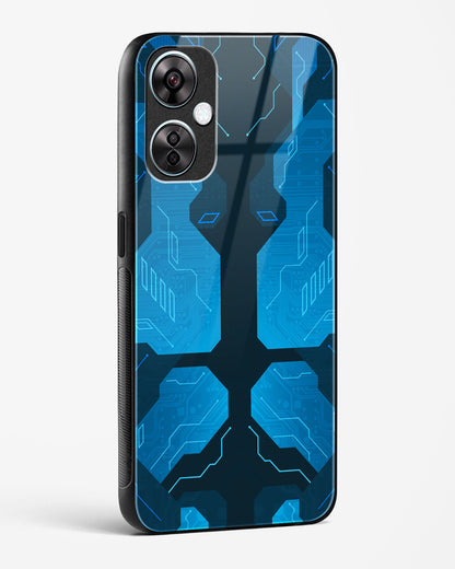 Cobalt Cascade - OnePlus Nord CE 3 Glass Gripper Case