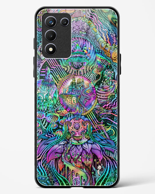 Trippy Galaxy - Realme 9 5G Speed Edition Glass Gripper Case