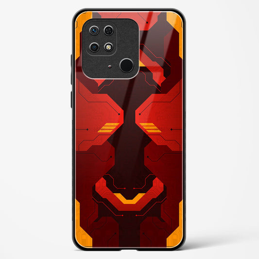 Flame Fusion - Redmi 10 Glass Gripper Case