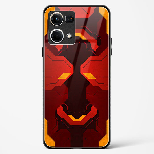 Flame Fusion - Oppo F21 Pro 4G Glass Gripper Case