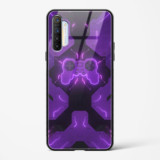 Violet Vortex - Realme X2 Glass Gripper Case