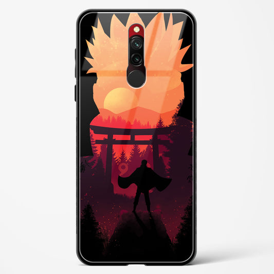 Whirlwind Whispers - Redmi 8 Glass Gripper Case