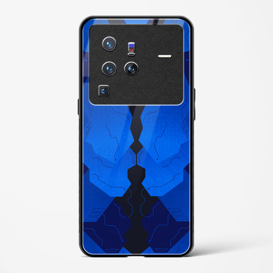 Blue Blitz - Vivo X80 Pro 5G Glass Gripper Case