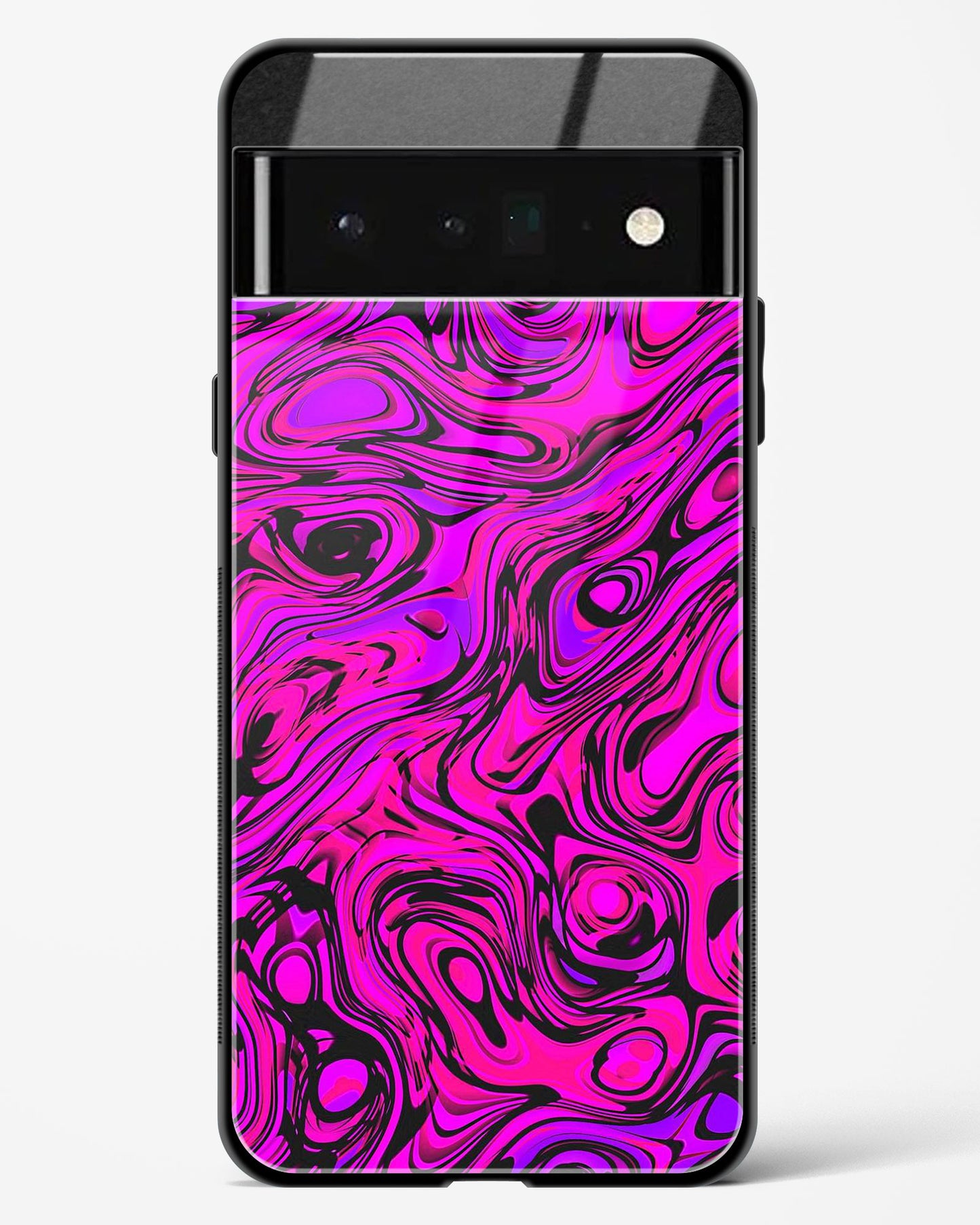 colorful stroke pattern - Google Pixel 6 Pro 5G Glass Gripper Case