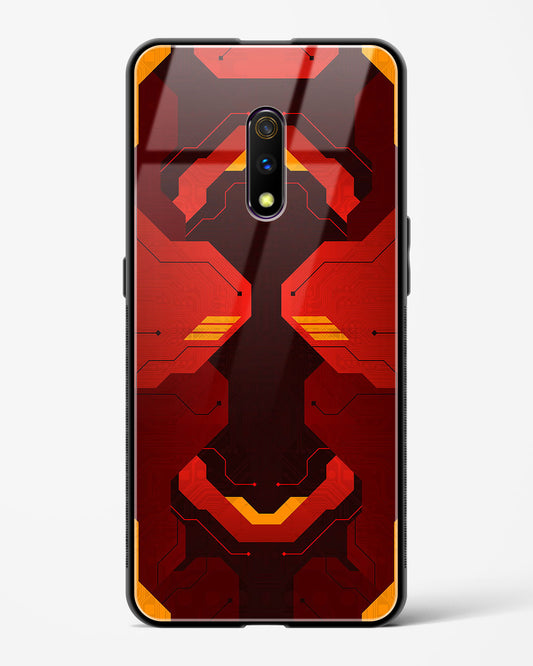 Flame Fusion - Realme X Glass Gripper Case