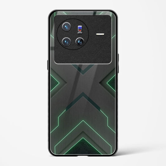 Green Horizon - Vivo X80 5G Glass Gripper Case