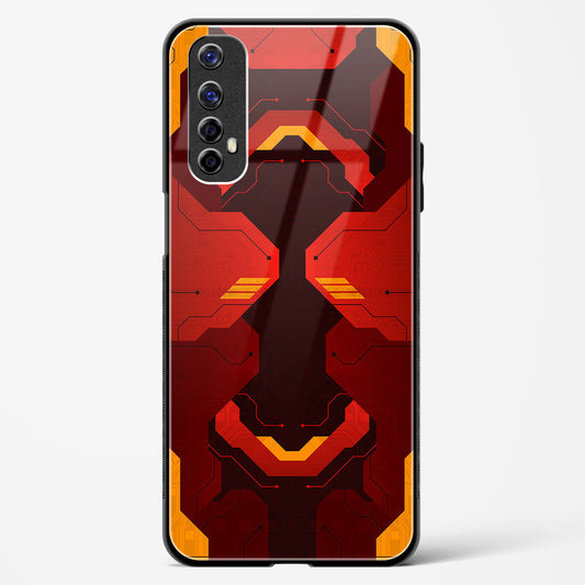 Flame Fusion - Realme 7 Glass Gripper Case