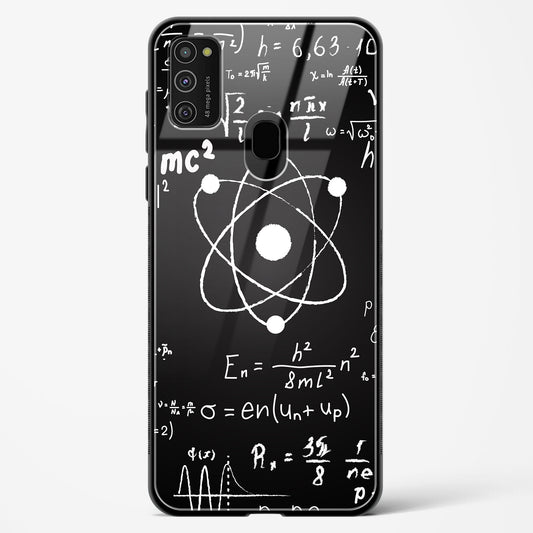 Physics Noir - Samsung Galaxy M21 Glass Gripper Case