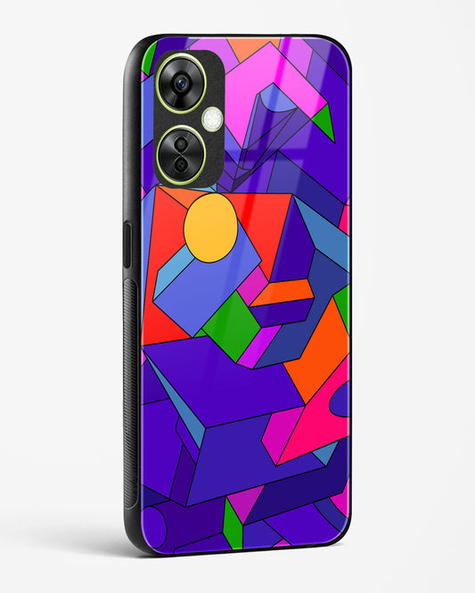 Geometric Chroma - OnePlus Nord CE 3 Lite Glass Gripper Case