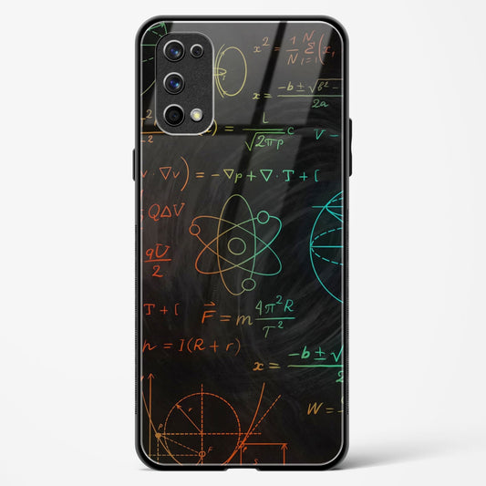 Physics Inky Black - Realme 7 Pro Glass Gripper Case