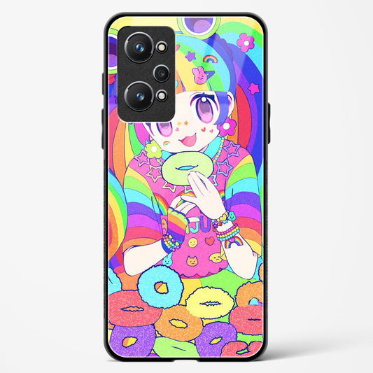 Kawaii Girl Art - Realme GT2 Pro Glass Gripper Case