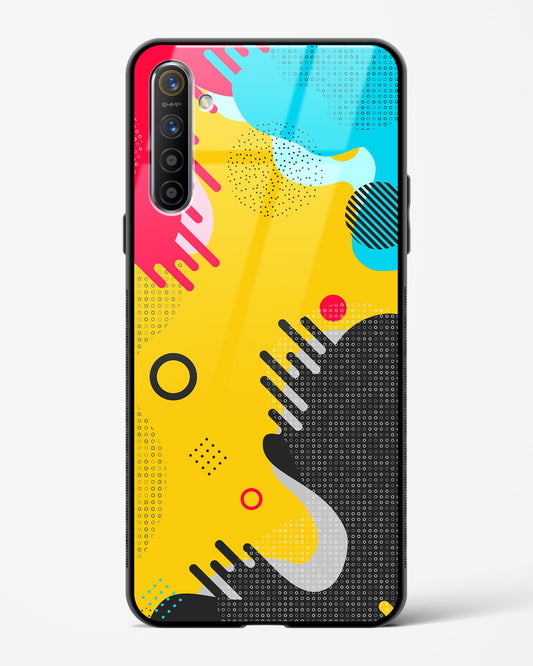 Boho Abstract - Realme XT Glass Gripper Case