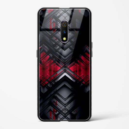 Red Eclipse - Oppo K3 Glass Gripper Case