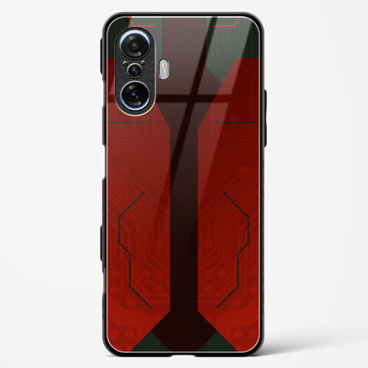 Scarlet Sentinel - POCO F3 GT Glass Gripper Case