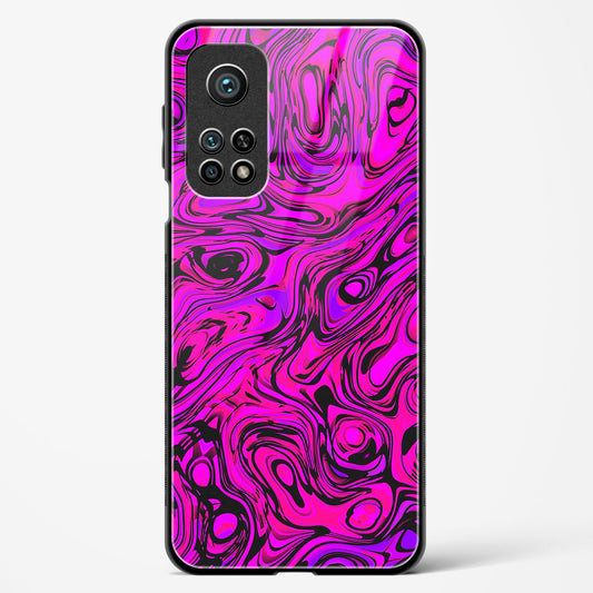 Colourful Liquid Vector - Mi 10T Pro Glass Gripper Case