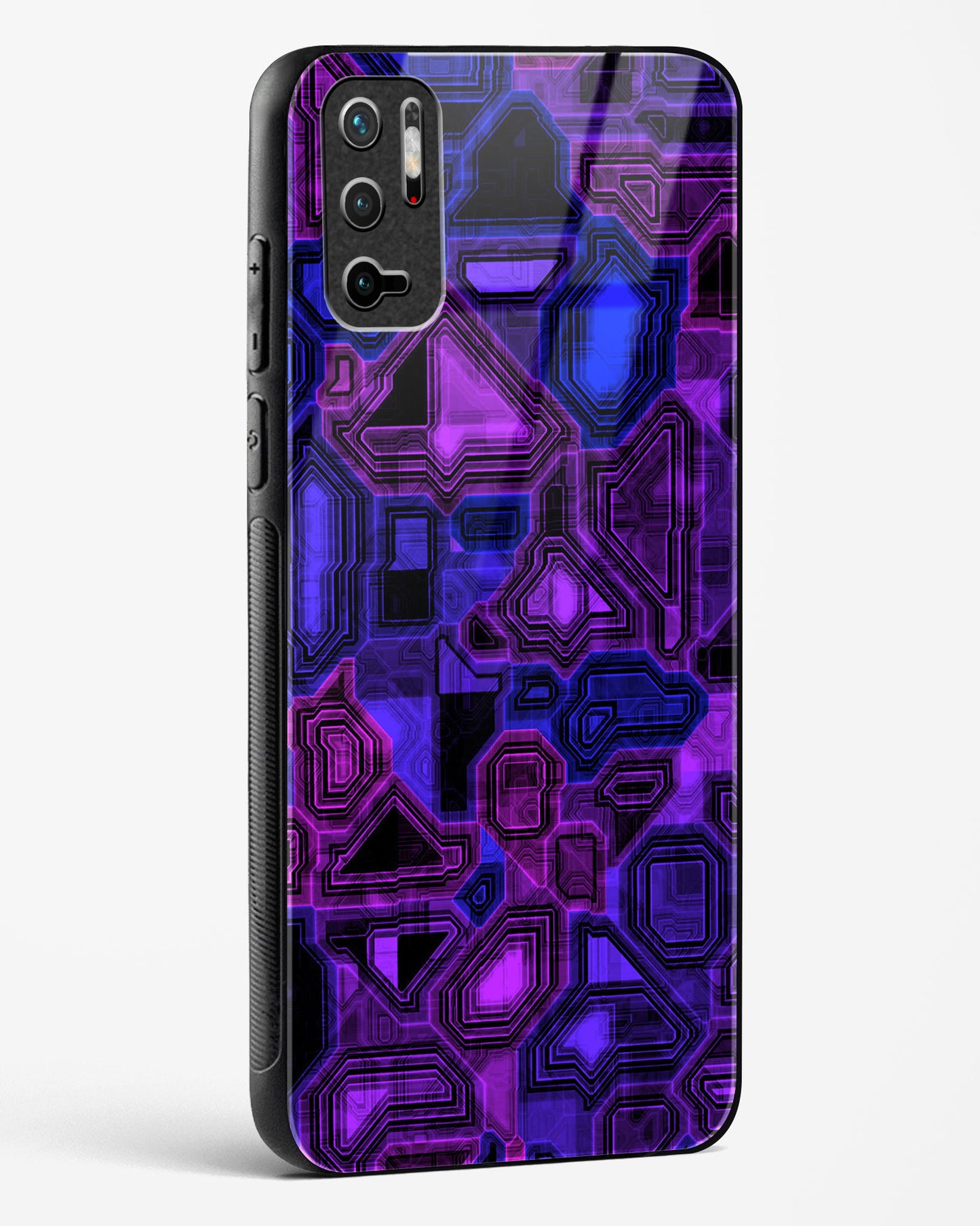 Twilight Fusion - POCO M3 Pro Glass Gripper Case