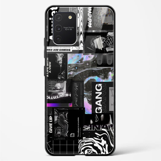 Anxiety Being - Samsung Galaxy S10 Lite Glass Gripper Case