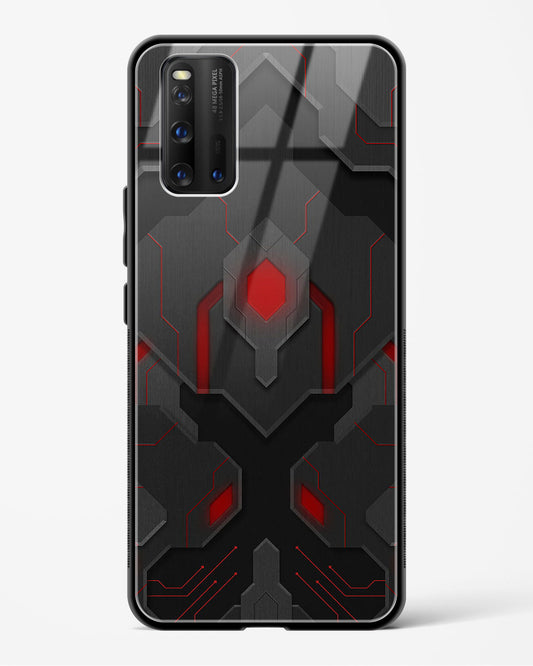 Obsidian Inferno - Vivo iQOO3 Glass Gripper Case