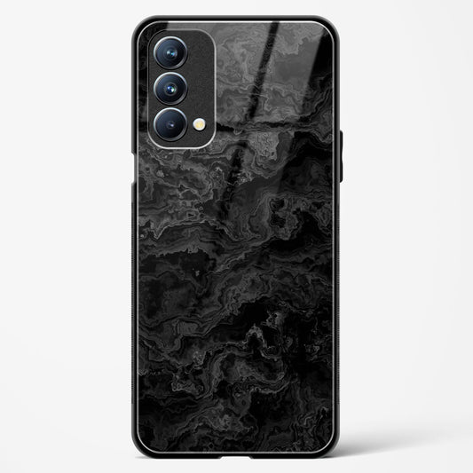 Charcoal Veil - Oppo A74 Glass Gripper Case