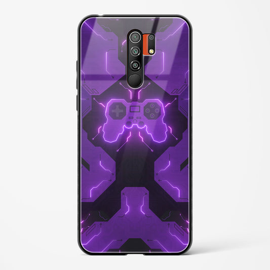 Violet Vortex - POCO M2 Glass Gripper Case