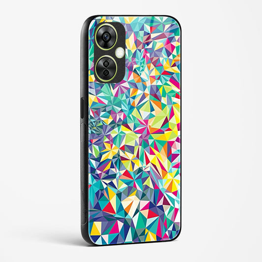 colorful geometric abstract OnePlus OnePlus Nord CE 3 Lite Glass Gripper Case