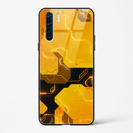 Solar Flare - Oppo A91 Glass Gripper Case