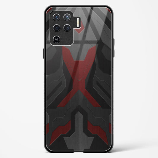 Ruby Rampage - Oppo F19 Pro Glass Gripper Case