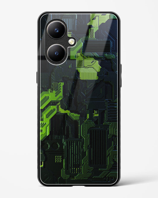 Shadowed Jade - Vivo Y27 Glass Gripper Case