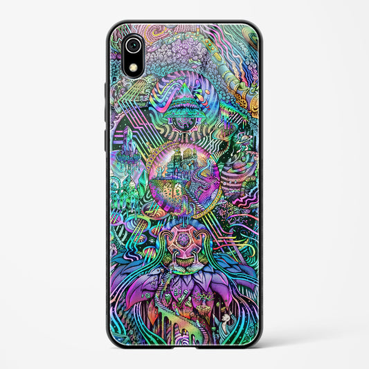 Trippy Galaxy  - Redmi 7A Glass Gripper Case