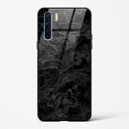 Charcoal Veil - Oppo Reno 3 Glass Gripper Case