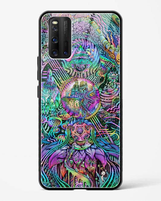 Trippy Galaxy - Vivo iQOO3 Glass Gripper Case