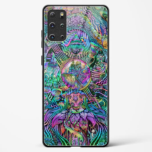 Trippy Galaxy  - Samsung Galaxy S20 Plus Glass Gripper Case