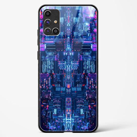 City Glitch - Samsung Galaxy M51 Glass Gripper Case