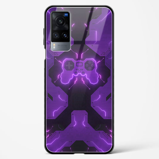 Violet Vortex - Vivo X60 Glass Gripper Case