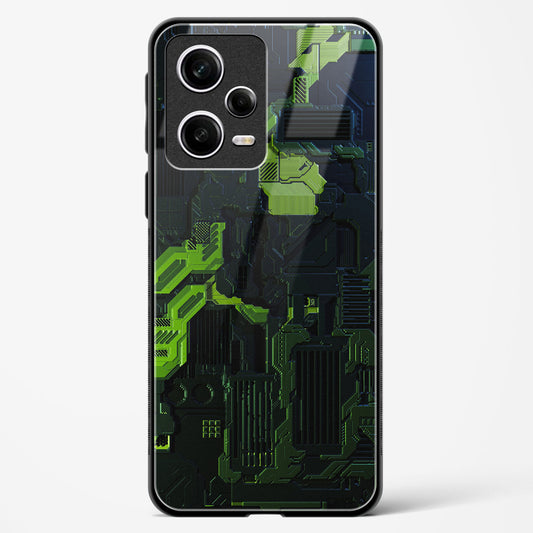 Shadowed Jade - Redmi Note 12 Pro Plus 5G Glass Gripper Case