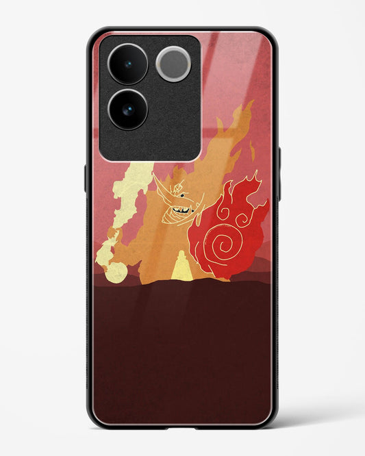 Scarlet Storm - Vivo T2 Pro 5G Glass Gripper Case