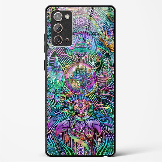 Trippy Galaxy  - Samsung Galaxy Note 20 Glass Gripper Case