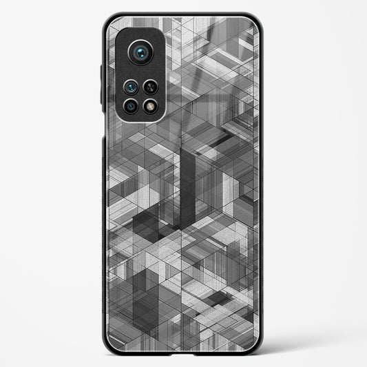 Black Diamond Grid - Mi 10T Pro Glass Gripper Case