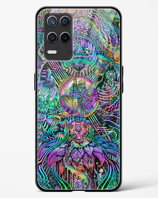 Trippy Galaxy - Realme 9 5G Glass Gripper Case