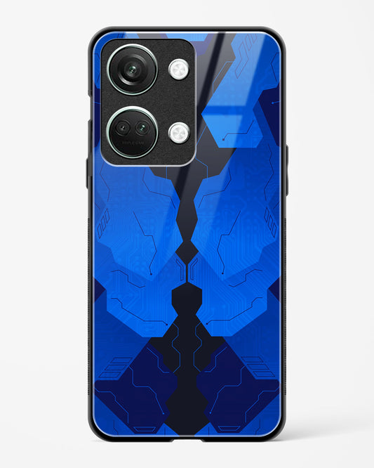 Blue Blitz - OnePlus Nord 3 Glass Gripper Case