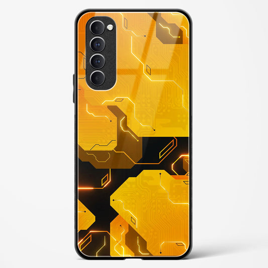 Solar Flare - Oppo Reno 4 Pro Glass Gripper Case