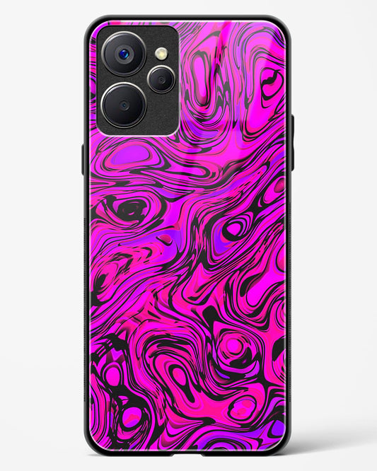 Colourful Liquid Vector - Realme 9i 5G Glass Gripper Case