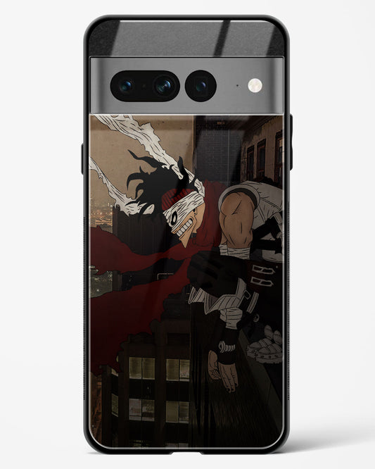 Crimson Chaos - Google Pixel 7 Pro Glass Gripper Case