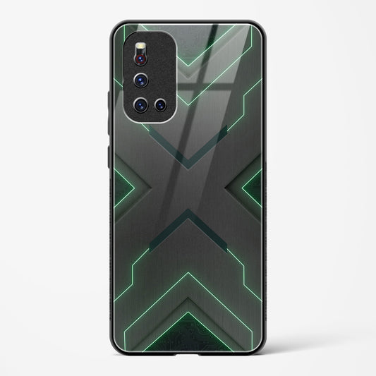 Green Horizon - Vivo V19 Glass Gripper Case