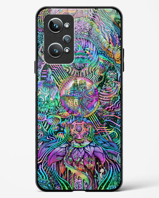 Trippy Galaxy - Realme GT2 Glass Gripper Case