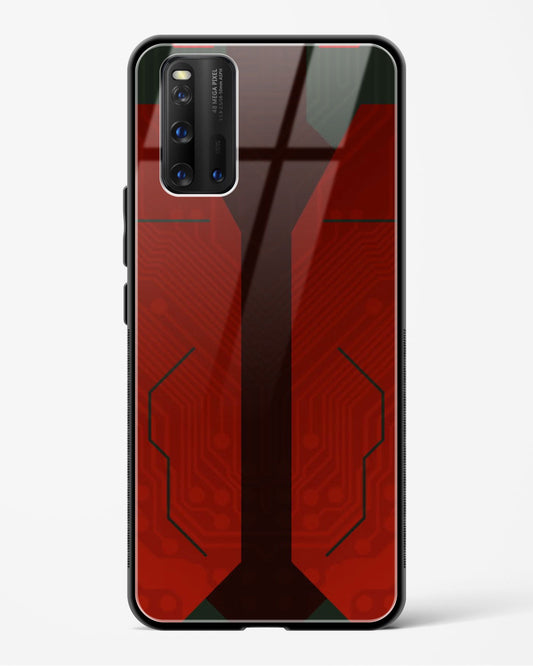 Scarlet Sentinel - Vivo iQOO3 Glass Gripper Case