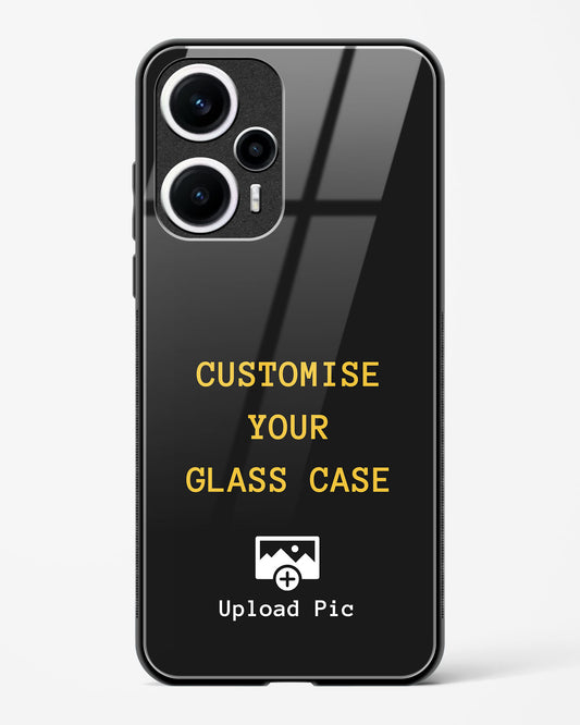 Customizable - POCO F5 5G Glass Gripper Case