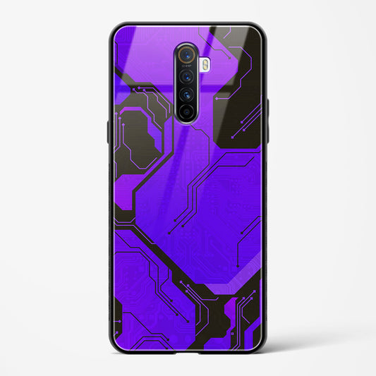 Purple Pulse - Oppo Reno Ace Glass Gripper Case