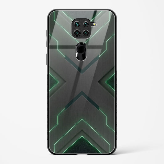 Green Horizon - Redmi Note 9 Glass Gripper Case