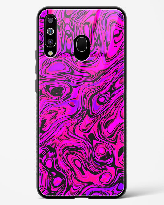 Colourful Liquid Vector - Samsung Galaxy M40 Glass Gripper Case